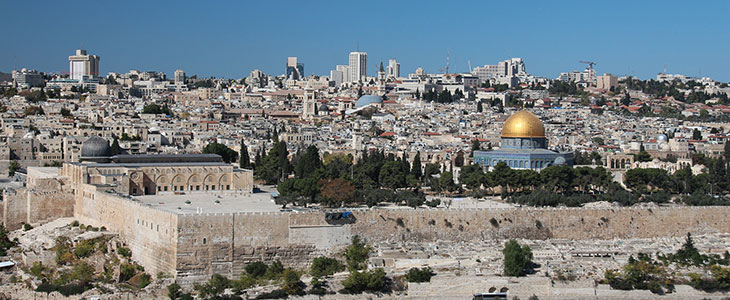  Old town, city wall, Jerusalem