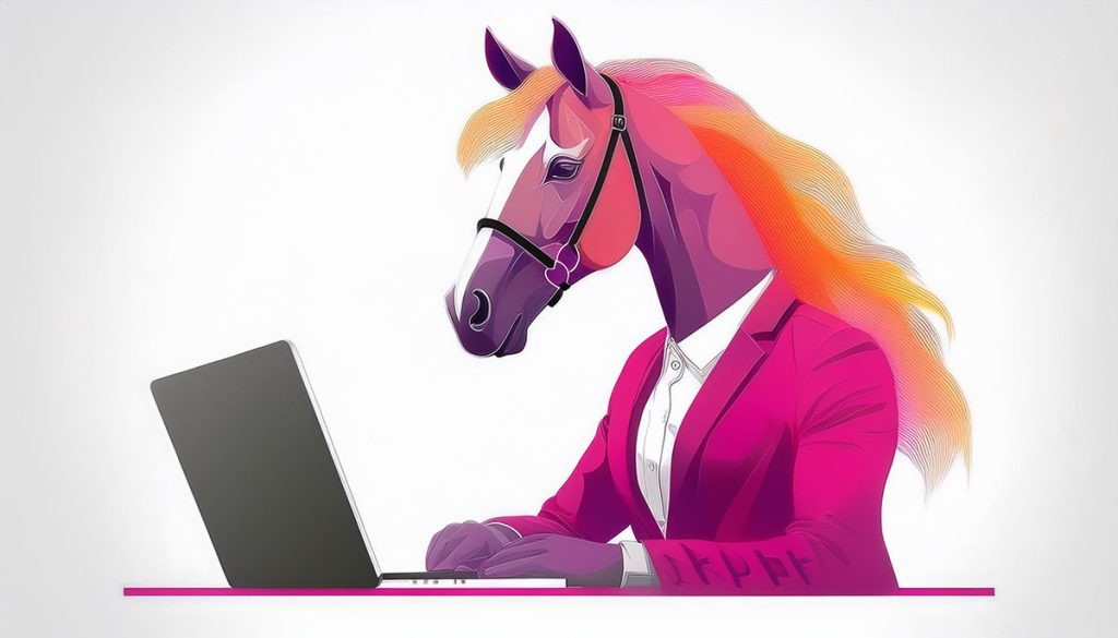 horse using tax software