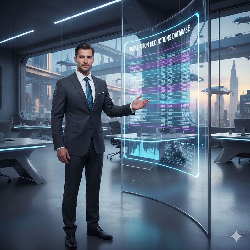 occupation deductions database