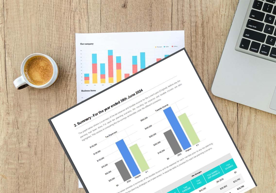 tax planning reports